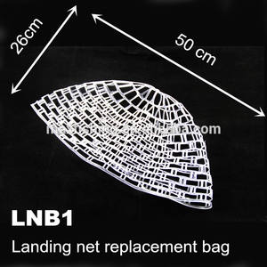 Red de Pesca Maxfishing LNB1, Bolsa de Malla de Repuesto de Goma, 50x26cm, Transparente/Negra, para Pesca con Mosca - Product Image 3