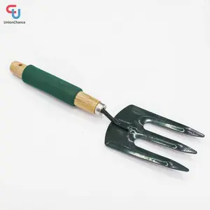 Vườn Hoa Xẻng Gỗ Handel Wtih Sponge Fork Phong Cách Mini Xách Tay Làm Vườn Nhỏ Tay Xẻng