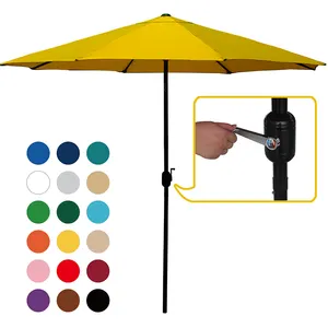 9 FT Custom Logo Printing Foldable Sunshade Umbrella