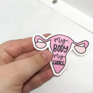 My Body My Choice Feminis Feminism Pro-Choice Sticker-Stiker Laptop