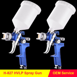 <span class=keywords><strong>Pulvérisateur</strong></span> d'air pour voiture, <span class=keywords><strong>pistolet</strong></span> de peinture à haute atomisation, H827P, HVLP, w - Product Image 6