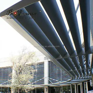 Aluminum Canopy sun shading louver