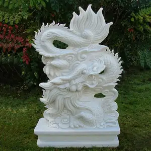 Classical sculpture China dragon stone statue