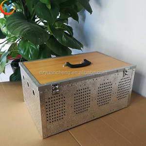 Cage de transport pour pigeons en acier inoxydable à 4 trous / <span class=keywords><strong>caisse</strong></span> / boîte - Product Image 6