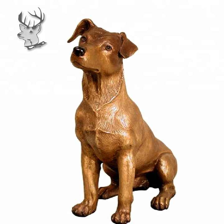 犬のブロンズ像/ゴールデンレトリバー 銅像 【公式通販】