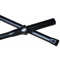 Acedrills Forets de forage pour trous de mine 20 mm, tige de forage intégrale en acier, outils de forage de roche