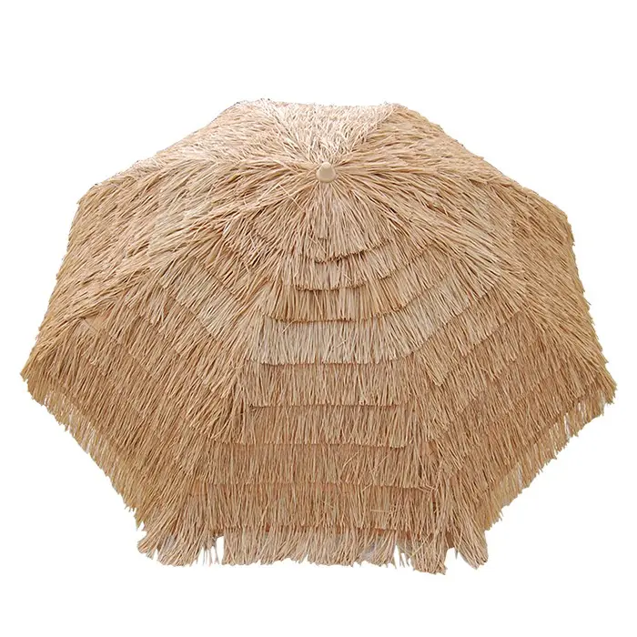 Китайские производители, прямые продажи, уникальный пляжный зонтик из гавайской соломы для морских водорослей