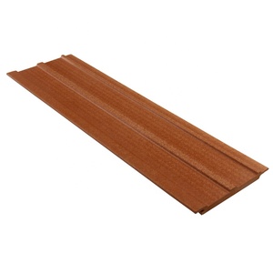 Dalle de Plafond en Pvc Décoration Faux Baguette Panneau Mural Écologique Matériau vert - Product Image 5