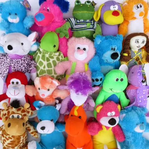 Wholesale mixed stuffed animal cheap plush toys for claw crane machines