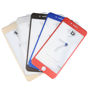 5D pleine Couverture en verre trempé protecteur d'écran pour <span class=keywords><strong>iPhone</strong></span> 7 8 8 <span class=keywords><strong>PLUS</strong></span> film protecteur - Product Image 1