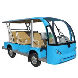 CE Approved 8 passengers open electric city tour bus