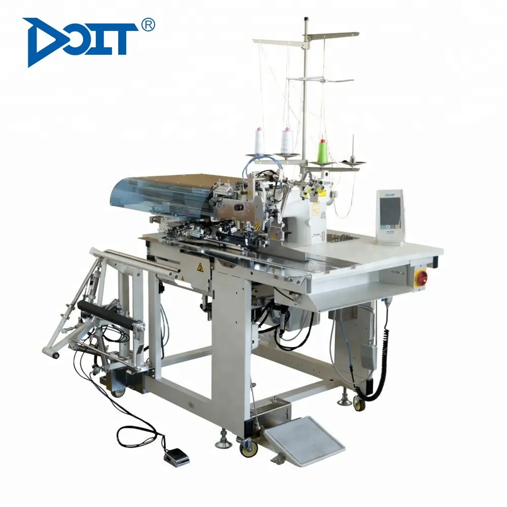 DT895 DOIT التلقائي welting جيب ماكينة خياطة الدرزة المتشابكة