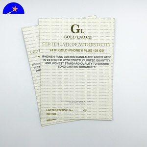 Impression de certificats de sécurité avec papier à filigrane anti-contrefaçon et hologramme, billets de <span class=keywords><strong>concert</strong></span> imprimés sur mesure - Product Image 3