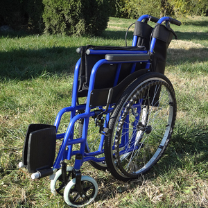 Durevole portatori di handicap reclinabile schienale galleggiante spiaggia sedia a rotelle - Product Image 3