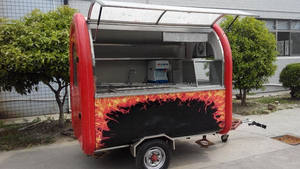 <span class=keywords><strong>Hot</strong></span> De Comidas carros, carritos de comida compra venta con la rueda grande y barra de remolque De Comidas Carros - Product Image 3