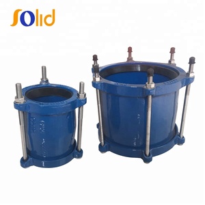 Joint <span class=keywords><strong>Gibault</strong></span> en fonte ductile ISO2531 EN545 pour tuyaux en PVC et en acier - Product Image 4