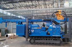 Hjsw850a Crawler Loại 400-500-600m Nước Giếng Khoan Giàn Khoan Điều Khiển Bằng Máy Nén Khí Trục Vít Di Động 30- 35bar Tốc Độ Khoan Nhanh - Product Image 2