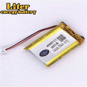 Spina 1.0-<span class=keywords><strong>2</strong></span> P 113450 2500 mah 3.7 V Ricaricabile lipo batteria ai polimeri di ioni di li solare batteria al litio con PCM - Product Image 3