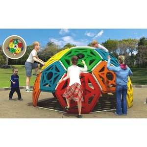 Parc d'attractions, petite capsule spatiale en plastique pour l'extérieur, mur d'escalade, aire de jeux, dôme pour enfants - Product Image 4
