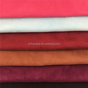 China têxtil tecido micro camurça/fabricantes de tecidos de camurça novo pano tecido de camurça