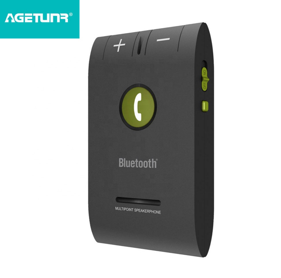 Автомобильный комплект гарнитуры AGETUNR 6E Bluetooth V4.1, mp3-плеер с козырьком, беспроводной динамик, Bluetooth адаптер с чипом CSR
