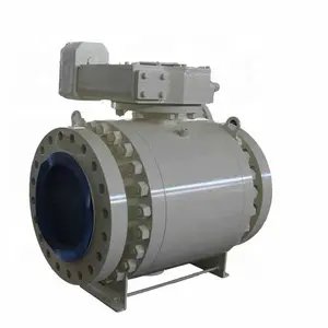 KSFLOW cf8 1000wog trunnion مقبض الكرة صمام ss316