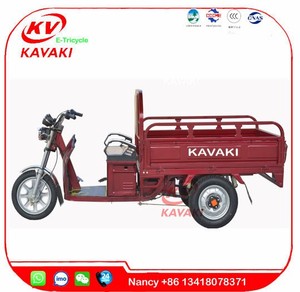 Venta Fabricante 900W20A KAVAKI triciclo de carga eléctrica bajaj tres ruedas auto rickshaw eléctrico precio - Product Image 2