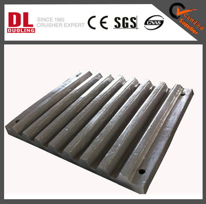 Forros de trituradora de mandíbula Mn18 placas de la quijada - Product Image 2