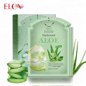 por mayor Natural 24hrs <span class=keywords><strong>Gel</strong></span> de <span class=keywords><strong>Aloe</strong></span> <span class=keywords><strong>Vera</strong></span> Extracto de renovación hidratante REPARACIÓN DE Facial <span class=keywords><strong>cara</strong></span> máscara - Product Image 1