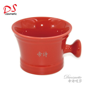 Tazza da <span class=keywords><strong>Barba</strong></span> in Ceramica DISHI con Manici, Porta Sapone per Pennello da <span class=keywords><strong>Barba</strong></span> - Product Image 2