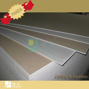Isolé ordinaire placoplâtre Partition Fabricant de panneaux de gypse panneau de gypse - Product Image 1