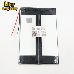 <span class=keywords><strong>3</strong></span>,7 V 35120155 8000 mah Polymer Battery Lithium Ion's high quality with Li-Ion battery for Tablet pc Tablet PC - Product Image 3