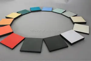 Color sólido compacto HPL laminado paneles