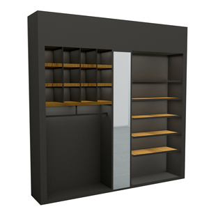 Présentoir de chapeau en bois, Stand pour magasin de détail - Product Image 2