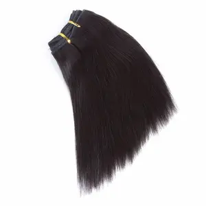 Double drawn natural brazilian virgin 10 inch short human hair weave bundles