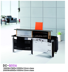 Precio <span class=keywords><strong>de</strong></span> fábrica <span class=keywords><strong>de</strong></span> vidrio templado utilizado recepción <span class=keywords><strong>de</strong></span> la oficina - Product Image 1