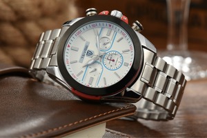 2017 Tevise automatic watch black, charm clock with day/date hour clock - Product Image 6
