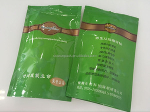Aluminio Ziplock Stand Up doypack Con Fondo Gusse para envases de medicamentos - Product Image 4