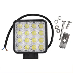 4 Zoll 48W Square Spot LED-Scheinwerfer für Offroad, LKW, Traktor IP67 LED-Arbeits lampe mit Spot/Flutlicht