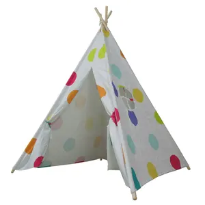 Tente en toile de coton pour enfant, jouet <span class=keywords><strong>tipi</strong></span>, jeu pour bébé, jouet - Product Image 1