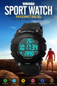 Salud a prueba <span class=keywords><strong>de</strong></span> <span class=keywords><strong>agua</strong></span> deporte podómetro relojes con cuenta atrás funciones - Product Image 2