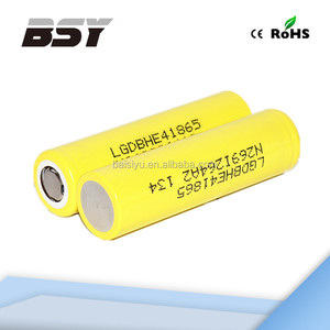 Lg HE4 18650 batterie au lithium - ion LG HE4 2500 mah haute drian cellules de batterie 3.7 v 2500 mah décharge 35A LG HE4 - Product Image 1
