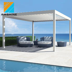 Pérgola de Buen Precio, Nueva Era <span class=keywords><strong>para</strong></span> <span class=keywords><strong>Terrazas</strong></span>, Techo de Celosía <span class=keywords><strong>para</strong></span> Jardín de Lujo - Product Image 2