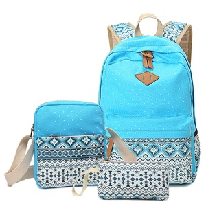 MOQ bajo nuevo diseño nuevos modelos barato logotipo personalizado bookbags primaria chica de conjunto mochila escolar bolsas - Product Image 1