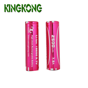 คิงคอง7.5A ICR18650 2500มิลลิแอมป์ต่อชั่วโมง3C 3.7โวลต์18650แบตเตอรี่ลิเธียมไอออน - Product Image 3