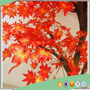 Planta de plástico <span class=keywords><strong>chino</strong></span> decoracion de <span class=keywords><strong>jardin</strong></span> artificial rojo arce - Product Image 2