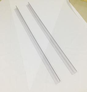 L47.5 Pollici Su Misura L-Forma Magnetico di Plastica Trasparente di Colore Blu PVC Divisori Per Scaffale del Supermercato - Product Image 5