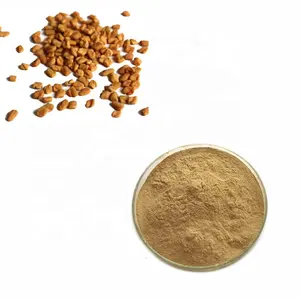 Pure Testofen Fenugreek Extracto en polvo 50% Saponinas con MOQ 1kg