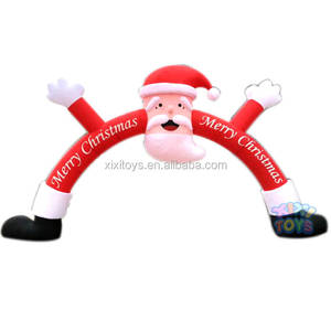 Décorations <span class=keywords><strong>de</strong></span> fête <span class=keywords><strong>de</strong></span> Noël, grand <span class=keywords><strong>cheminée</strong></span> gonflable <span class=keywords><strong>de</strong></span> Père Noël avec sac cadeau, <span class=keywords><strong>ballon</strong></span> <span class=keywords><strong>de</strong></span> personnage - Product Image 2