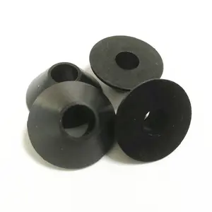 Hole Diameter 8mm Non Slip Rubber Fittings for Cure Loose Toilet Seats